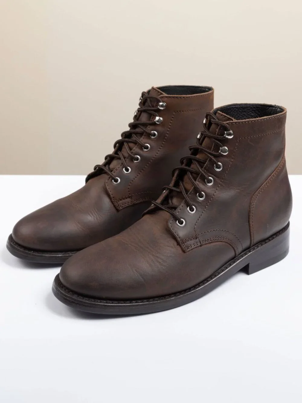 Thursday Boot Co President Boots Men's Size 9 US Brown Leather Plain Toe Ankle